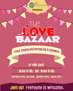 NEXT BPO Davao Valentine Love Bazaar